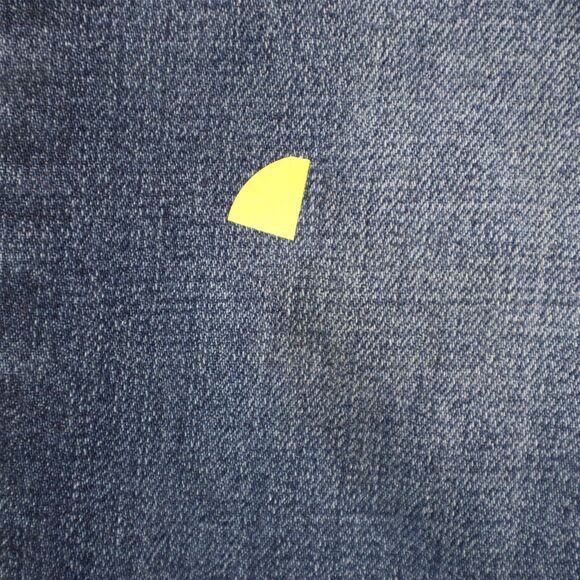 Casual Pants Womens 8 Blue Mid Rise Flat Front 5 Pocket Design Boot Cut Jeans - Picture 8 of 16